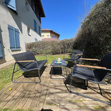 Sunny 2-room Apartment, Terrace, Garden Annecy